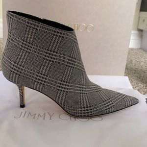 Jimmy Choo Glitter Booties